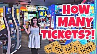 How Many Tickets Can We Win From Vortex Gaming Arcade?? UK England ArcadeJackpotPro