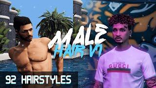 X Studios: Male Hairstyle Pack v1 | GTA V FiveM Clothing