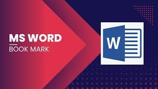 How To Insert Bookmark In MS Word. @TheBasiccomputerlearning