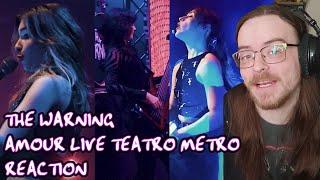 GUITARIST REACTS TO The Warning - Amour Live At Teatro Metropolitan