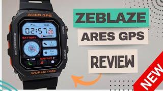 ZEBLAZE ARES GPS - Smartwatch Com NOVO SISTEMA e GPS INTEGRADO - Unboxing e Review!