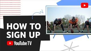 How to Sign Up for YouTube TV - US Only