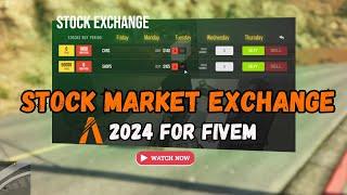 Fivem Stock Market Trading | Buy Share | Sell Share | Installation and Setup | 2024