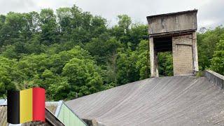 Abandoned factory with its own racing track - Rooftop racing (urbex Belgium)