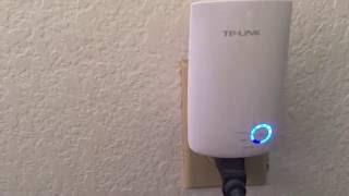 TP-LINK Wi-Fi Range Extender TL-WA850RE Review and Install