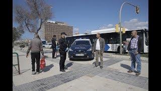 Controles policiales ante las medidas del Gobierno