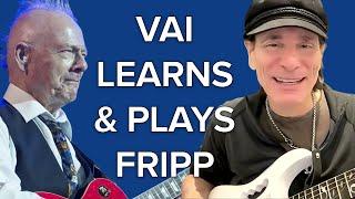 Vai plays (and talks) King Crimson!