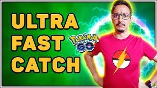 MELHOR MÉTODO DE CAPTURA RÁPIDA! ULTRA FAST CATCH NO POKÉMON GO!