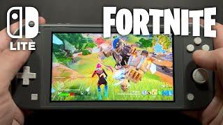 Fortnite on Nintendo Switch Lite #687