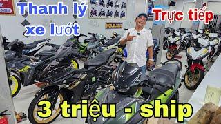 Trực tiếp thanh lý xe lướt exciter 155abs winner v4 ab160 sonic 3 triệu. lh 0929383839