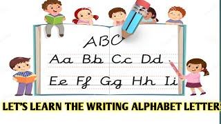 how to write the alphabet uppercase and lowercase letters||fajarkianimation1