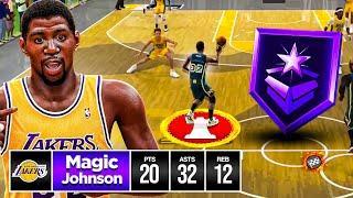 "PRIME" MAGIC JOHNSON BUILD is A MAGICIAN has REC PLAYERS CRYING in NBA 2K24!