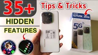 Tecno Spark 20 Pro 5G Tips And Tricks - In English | Tecno Spark 20 Pro Tips And Tricks | Top 35+