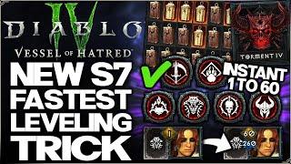 Diablo 4 - Get ANY Class to 60 INSTANTLY - Fast & Easy Season 7 Alts - Best Leveling Guide & More!