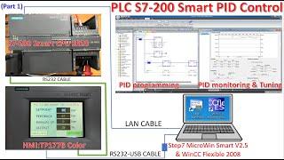 PLC S7-200 Smart CPU SR20 how to create PID control part1