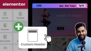 Easily Create Custom Header in Elementor (2024)