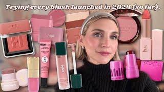 Reviewing Every Blush Released in 2024 (so far) | Cheek Swatches, Comparisons, Demos