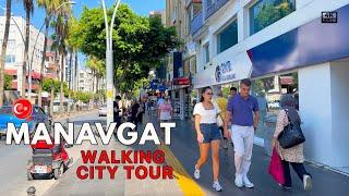 MANAVGAT, Türkiye  Walking City Tour ️ REAL TURKEY [4K] #türkiye #travel #manavgat #citytour