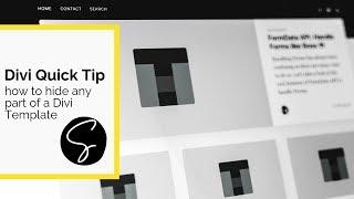 How to Hide ANY Module, Row or Section in Divi using the Visibility Divi Feature