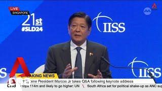 Shangri-La Dialogue: Philippine President Ferdinand Marcos Jr's keynote speech