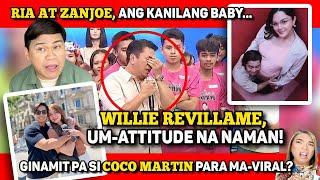 WILLIE REVILLAME, ATTITUDE AGAIN?  COCO MARTIN, IDINAMAY PA!