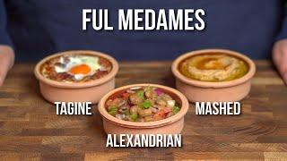 Ful Medames - Fava beans served 3 DELICIOUS ways