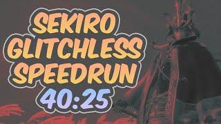 Sekiro - Glitchless Speedrun - 40:25