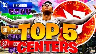 TOP 5 BEST CENTER BUILDS NBA 2K23 NEXT GEN & CURRENT GEN! BEST BIG MAN PAINT BEAST BUILD NBA 2K23!