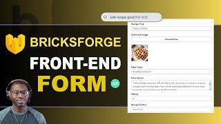 Bricksforge Pro Forms: Frontend Update Post Form