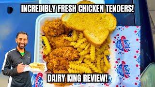 INCREDIBLY Tender And FRESH Chicken Tenders! Dairy King, Birmingham | One Take Review!