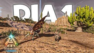 Dia 1 en Scorched Earth Small Tribes! - ARK Ascended PvP