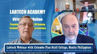 Labtech Webinar with Colombo Plan Staff College - Digital Technology and E Based Learning in TVET