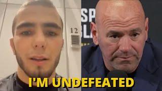 Muhammad Mokaev responds to Dana White cutting him from UFC after Manel Kape fight