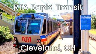Airport to Downtown, Rapid Transit System, Cleveland, OH