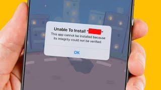 This App Cannot Be Installed Because Its Integrity Could Not Be Verified | Fix Unable to Install