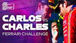 Carlos vs Charles | The Ultimate Ferrari Teammate Challenge