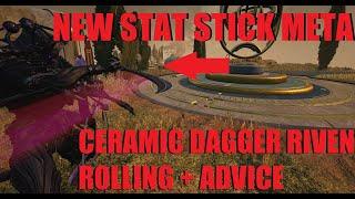 [WARFRAME] NEW BEST STAT STICK! Ceramic Dagger Riven Rolling | The Duviri Paradox