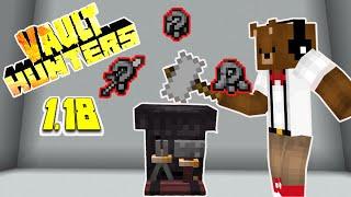 CRAFTING MY FIRST VAULT GEAR!  - VH SMP Season 2- Vault Hunters Modded Minecraft 1.18 Ep 3