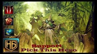 Dota 2 - New Treant Protector - Support - 7.25 - EASY EASY EASY