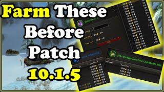 Farm These Items For Easy Gold For Patch 10.1.5 In WoW Dragonflight