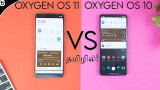 Top 10 Oxygen OS 11 Features And Comparison with Oxygen OS 10 in Tamil!