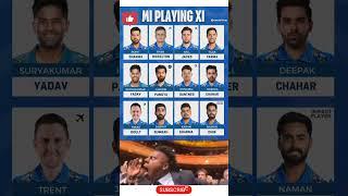 Mi playing 11 2025 | mumbai Indians playing 11 2025 |#mi #shorts #mumbaiindians #ipl2025#rohitsharma