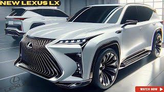 Stunning Redesign 2025 Lexus LX is Finally Here - A Closer Look!