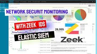 Network Security Monitoring with Zeek ( Bro) and Elastic SIEM lab