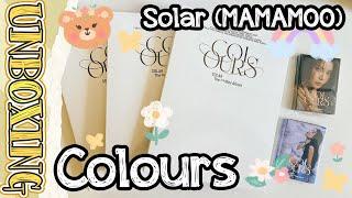 ~ Solar (MAMAMOO) - Colours  | Распаковка ~