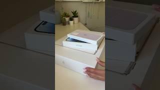 Unboxing new apple products 