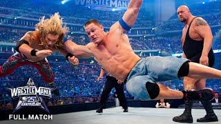 FULL MATCH - Edge vs. John Cena vs. Big Show – World Title Triple Threat Match: WrestleMania XXV