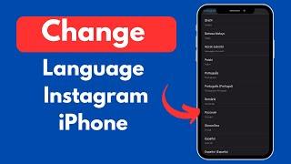 How to Change Language on Instagram on iPhone (Quick & Simple)