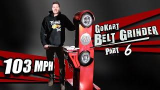 Building A Belt Grinder from Go kart parts, Fireball Tool part 6