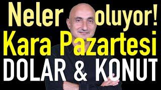 Kara Pazartesi, piyasalar neden çöktü? | Dolar daha yükselir mi? | Altın neden düştü